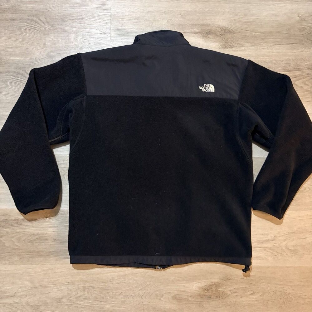 North Face Denali Jacket Black Pile Fleece Vintage 2000’s Coat Mens Size Large - Picture 6 of 7
